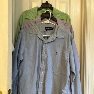 Men’s Ralph Lauren button shirt bundle